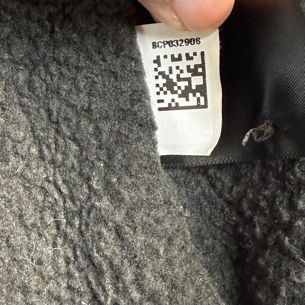 The North Face Campfire shirt Jacket Shacket Buffalo Plaid Sherpa Flannel M